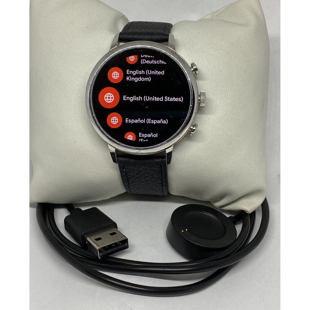 Fossil Gen 4 Authentic Digital Dial Smart Watch Custom Band FTW6017 DC115